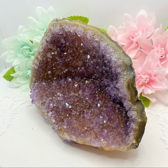 Nature Amethyst Geode - Picture 2 of 8